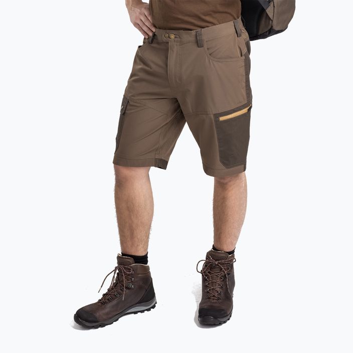 Мъжки шорти за трекинг Pinewood Finnveden Trail Hybrid earthbrown/d.olive