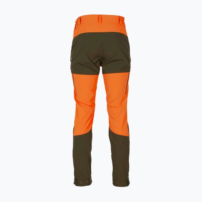 Мъжки панталони с мембрана Pinewood Abisko b.orange/mossgreen 6