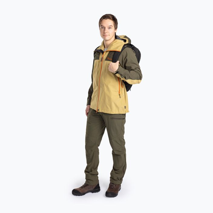 Мъжко дъждобранно яке Abisko Trekking 3L golden hay/moss green от Pinewood 8