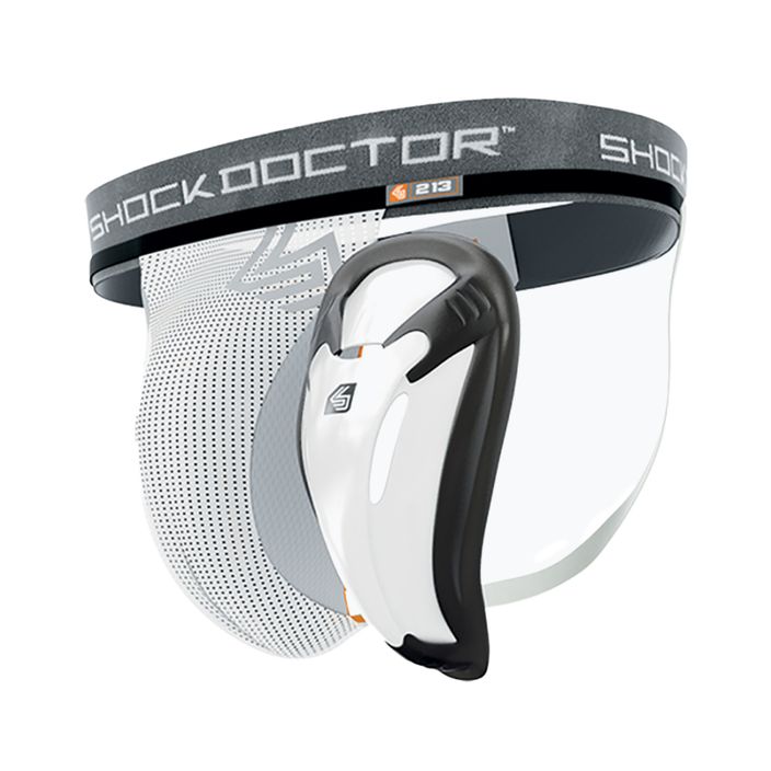 Мъжки суспензор Shock Doctor Supporter BioFlex Cup White SHO425 2