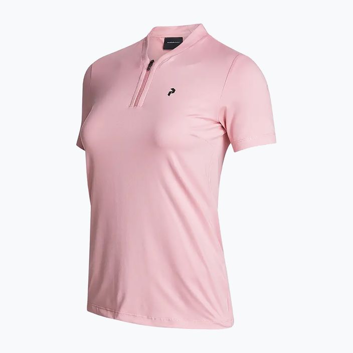 Дамска риза за трекинг Peak Performance Turf Zip pink G77179090 2