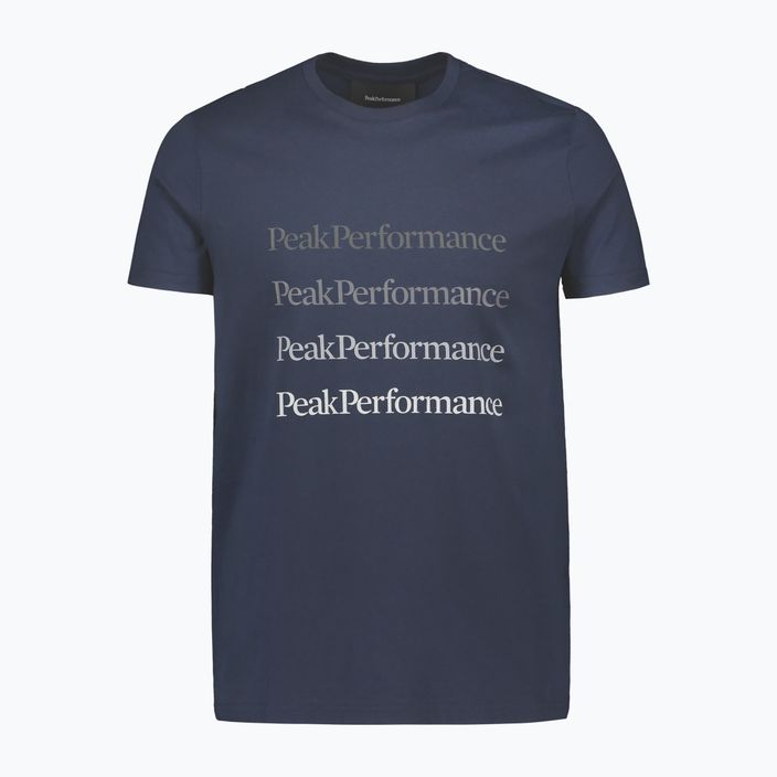 Мъжка тениска Peak Performance Ground Tee тъмносиня риза за трекинг G77284030 5