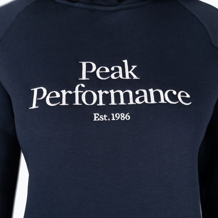 Мъжки суитшърт за трекинг Peak Performance Original Hood navy blue G77747010 6