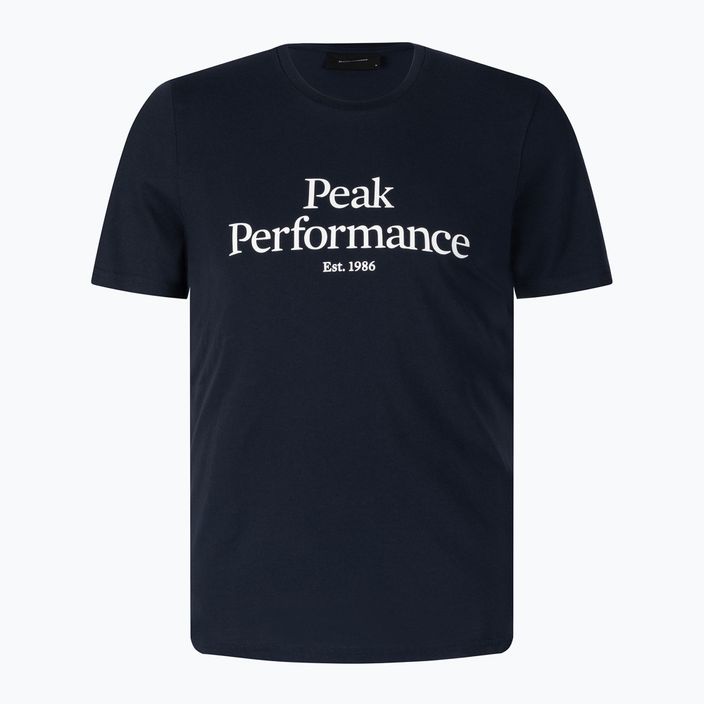 Мъжка риза за трекинг Peak Performance Original Tee navy blue G77692020 3