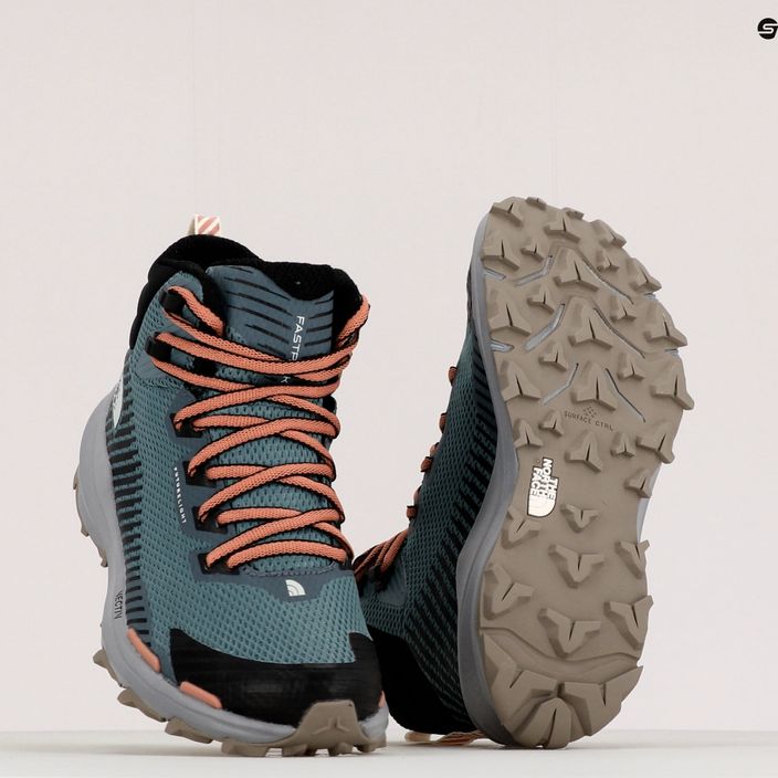 Дамски ботуши за трекинг The North Face Vectiv Fastpack Mid Futurelight blue NF0A5JCX4AB1 10