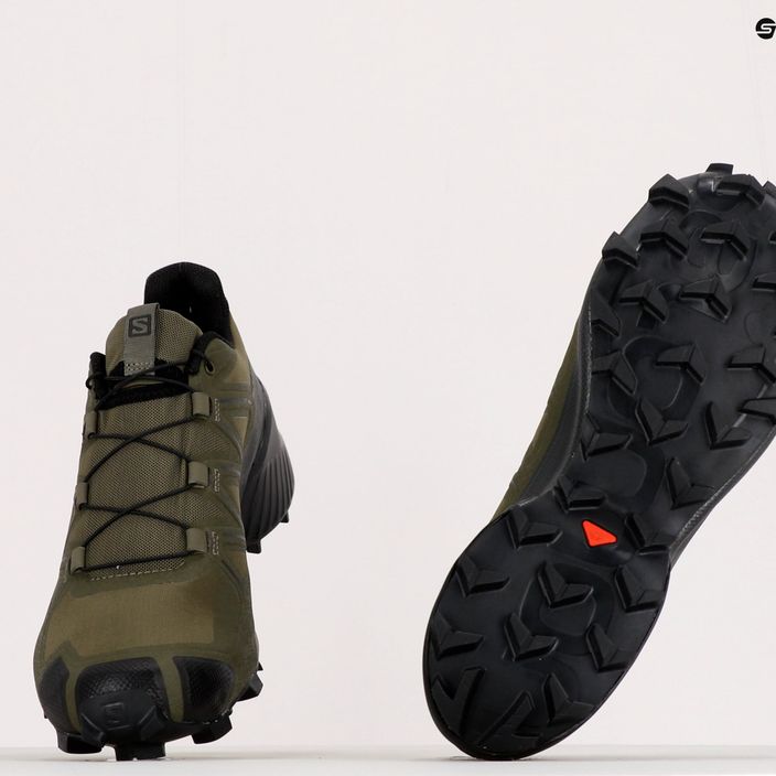 Мъжки обувки за пътеки Salomon Speedcross 5 Wide green L40981300 10