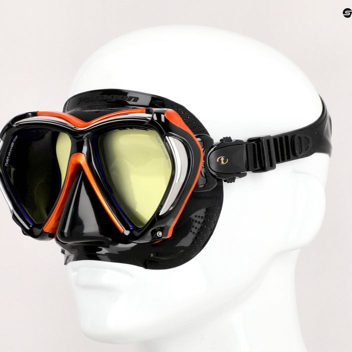 TUSA Paragon Orange маска за гмуркане M2001SQB EOA 6