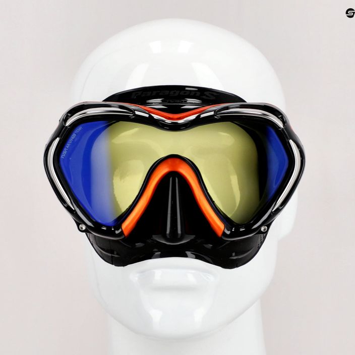 TUSA Paragon S маска Orange M-1007 маска за гмуркане 7