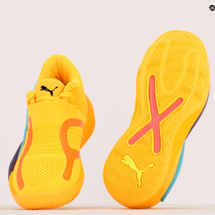 Мъжки баскетболни обувки Puma Rise Nitro orange 10
