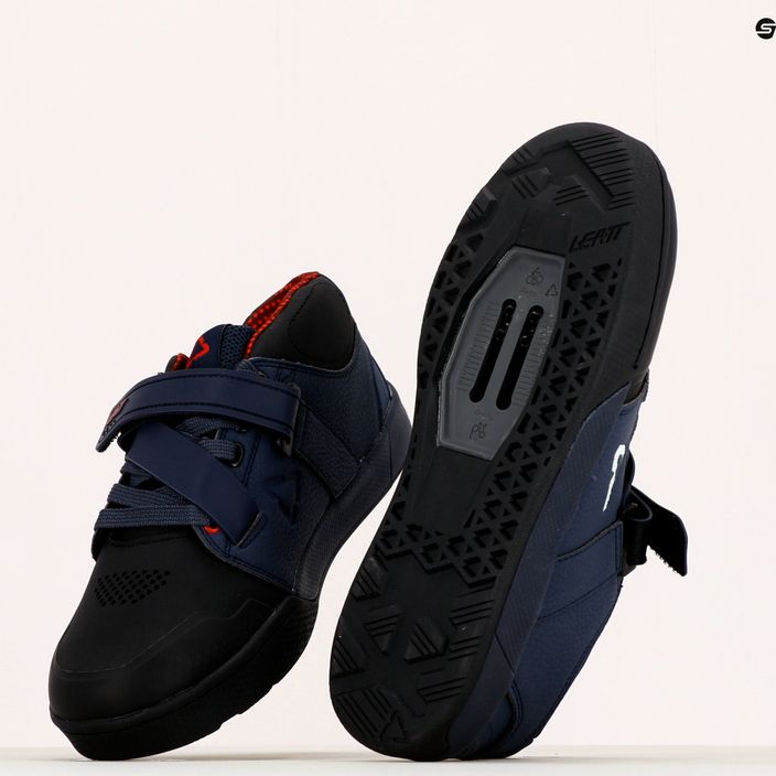 Мъжки MTB велосипедни обувки Leatt 4.0 Clip Navy/Black 3021300402 11