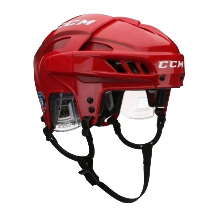 CCM Fitlite червена хокейна каска 2