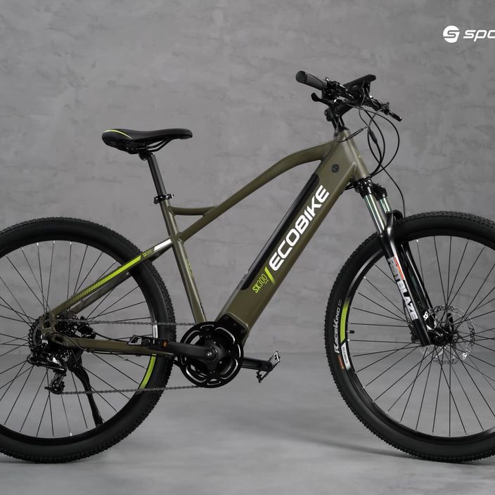 Електрически велосипед Ecobike SX300/X300 LG 12.8Ah зелен 1010404 23