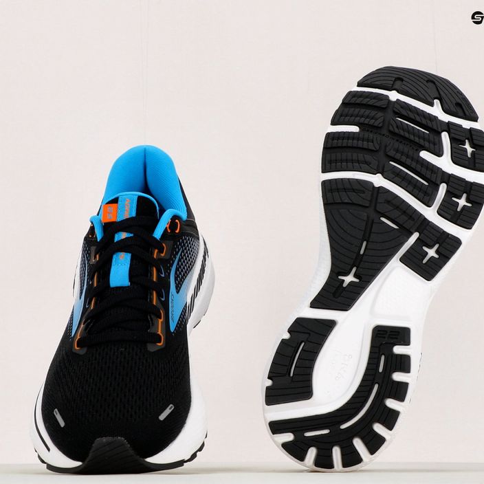 Мъжки обувки за бягане BROOKS Adrenaline GTS 22 black-blue 1103661D034 17