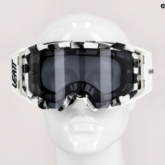 Очила за колоездене Leatt Velocity 5.5 черно-бели 8022010350 9