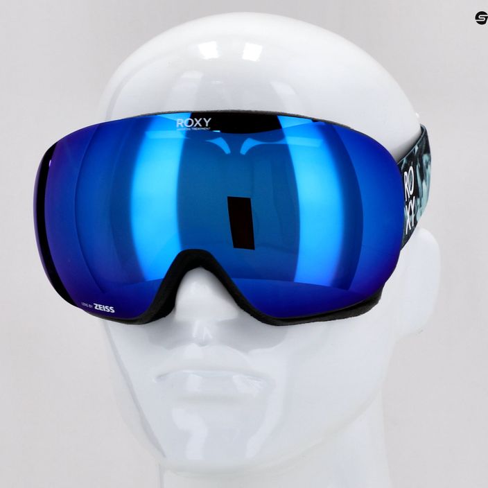 Очила за сноуборд за жени ROXY Popscreen Cluxe J 2021 true black akio/sonar ml revo blue 12