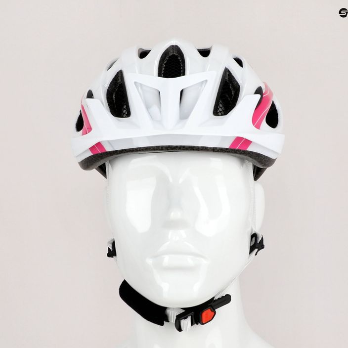 Велосипедна каска Alpina MTB 17 white/pink 9