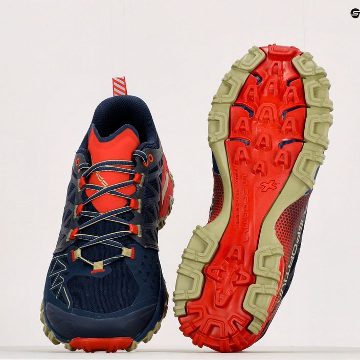 Мъжки обувки за бягане La Sportiva Bushido II GTX в тъмносиньо и червено 46Y629317 17