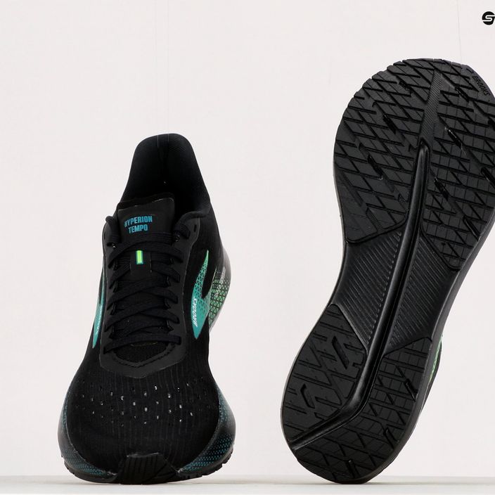 Мъжки обувки за бягане BROOKS Hyperion Tempo black-green 1103391 17