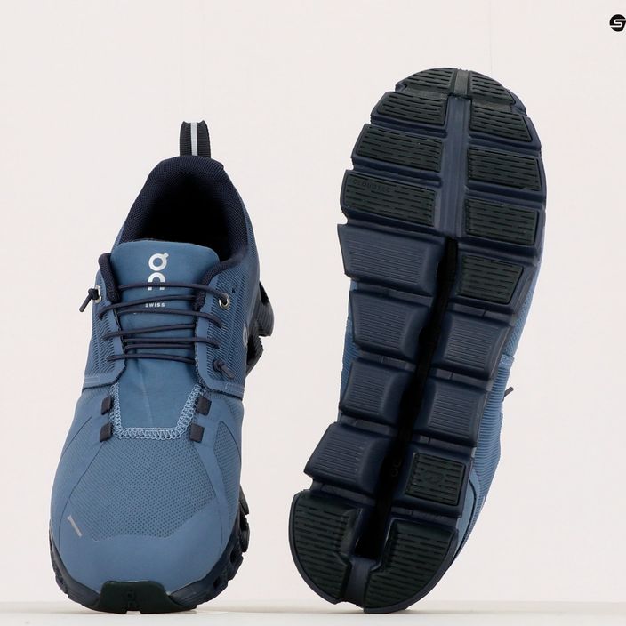 Мъжки обувки за бягане ON Cloud 5 Waterproof blue 5998531 18
