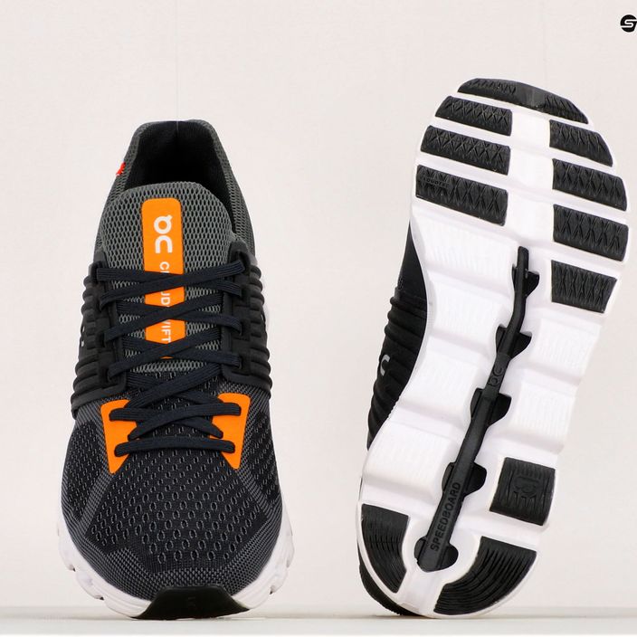 Мъжки обувки за бягане ON Cloudswift сиво/черно 4198397 17