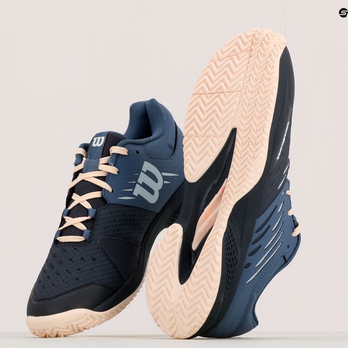 Дамски обувки за тенис Wilson Kaos Comp 3.0 blue WRS328800 9