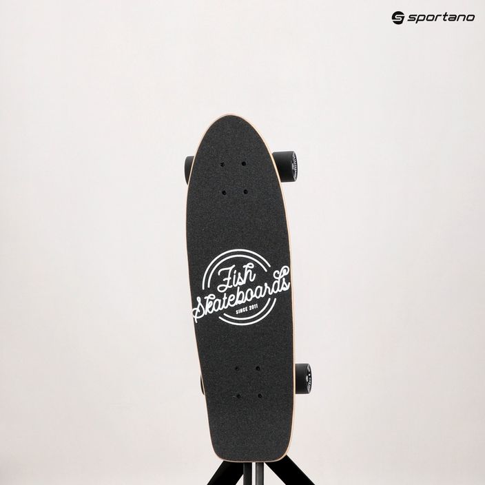 Fish Skateboards Alaia cruiser скейтборд черен CR-ALA-SIL-BLA 9