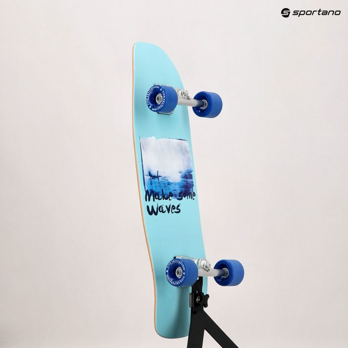 Surfskate скейтборд Fish Skateboards Blue SURF-BLU-SIL-NAV 9