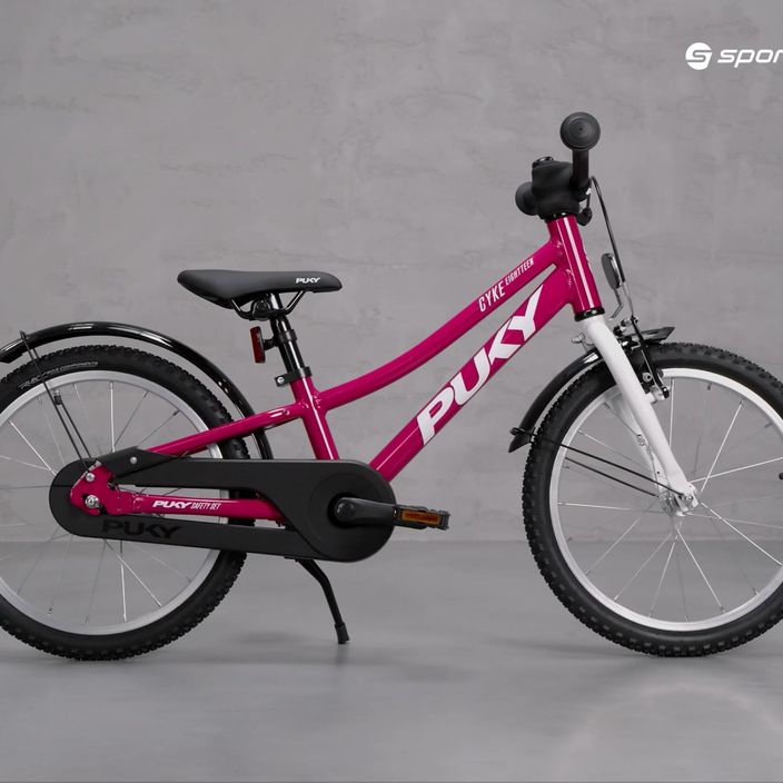 Детски велосипед PUKY Cyke 18 в розово и бяло 4404 9