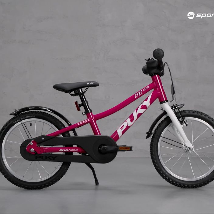 Детски велосипед Puky CYKE 16-1 Alu в розово и бяло 4402 9