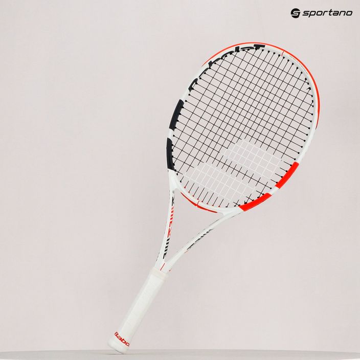 Детска тенис ракета BABOLAT Pure Strike 26 бяла 140401 8