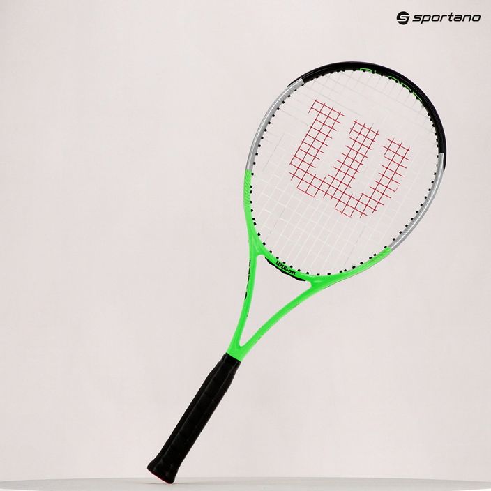 Wilson Blade Feel Rxt 105 тенис ракета черно-зелена WR086910U 13
