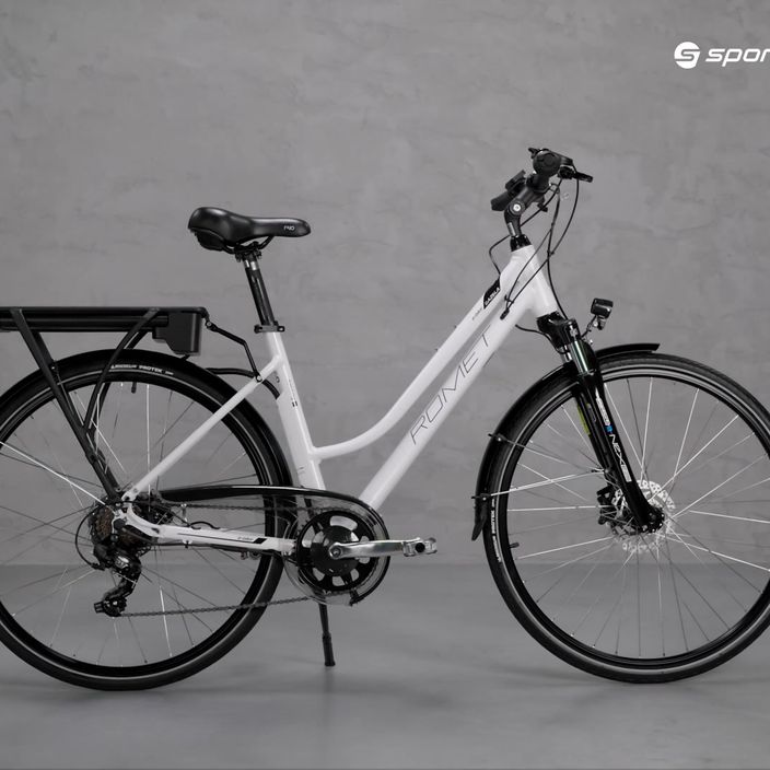 Дамски електрически велосипед Romet Gazela RM 1 бяло и черно R22B-ELE-28-20-P-672 17