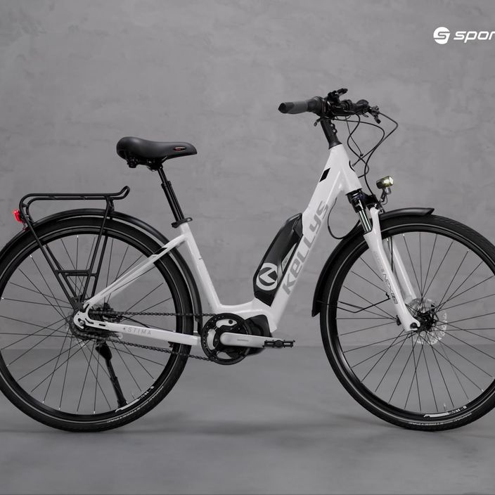 Kellys Estima 40 504Wh бял електрически велосипед ESTIMA 40 18