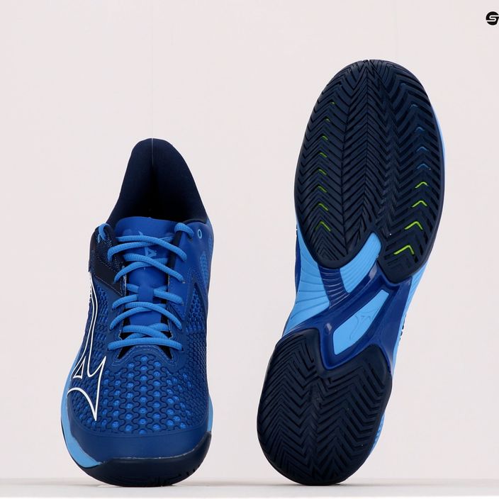 Мъжки обувки за тенис Mizuno Wave Exceed Tour 5 AC navy blue 61GA227026 11