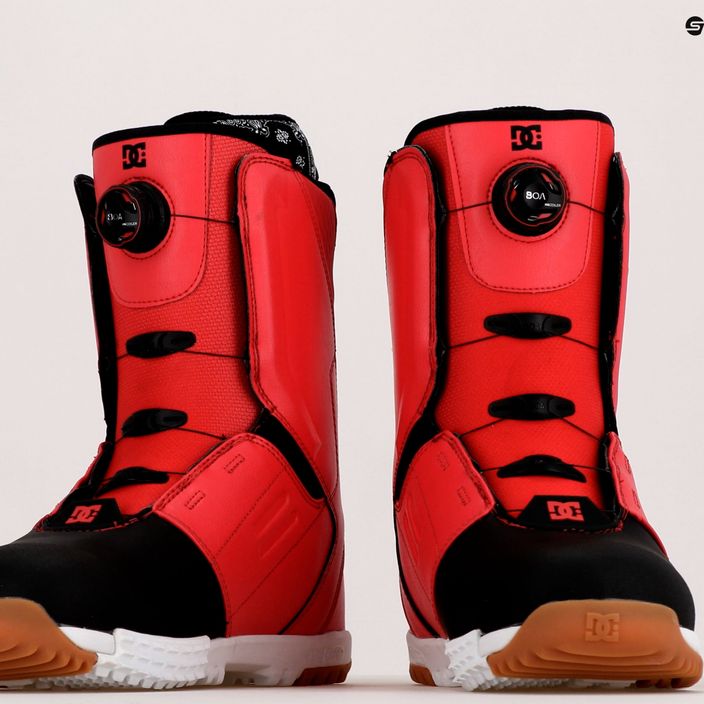 Мъжки обувки за сноуборд DC Control Boa racing red 9