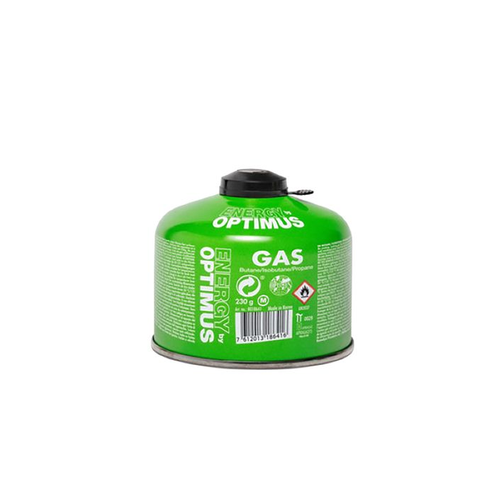 Optimus Gas 230g зелена касета за туризъм 8018641 2