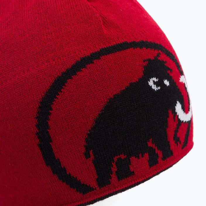 Mammut Logo зимна шапка черно-червена 1191-04891-0001-1 6