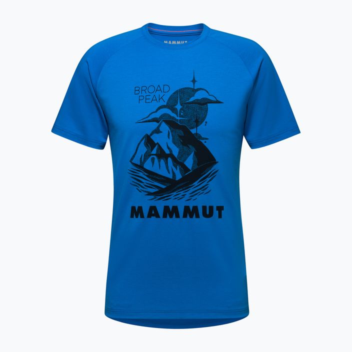 MAMMUT Планинска синя мъжка риза за трекинг 4