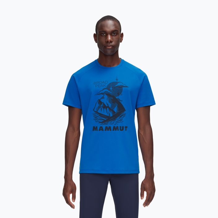 MAMMUT Планинска синя мъжка риза за трекинг