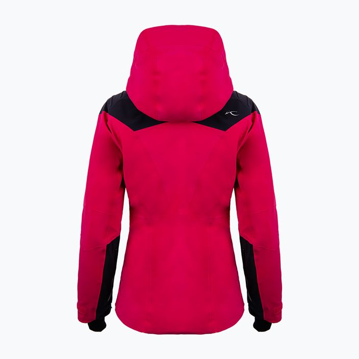 Дамско ски яке KJUS Formula cranberry/black 7