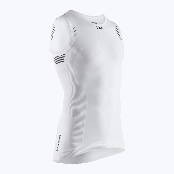 Мъжка термална тениска X-Bionic Invent LT Singlet white IN-YT01S19M-W003