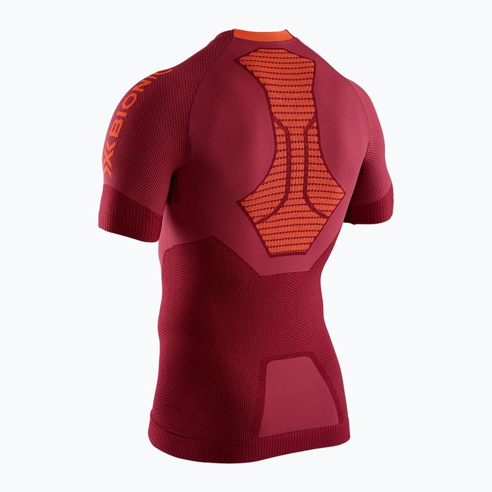 Мъжка тениска за бягане X-Bionic Invent 4.0 Run Speed namib red/curcuma orange 2