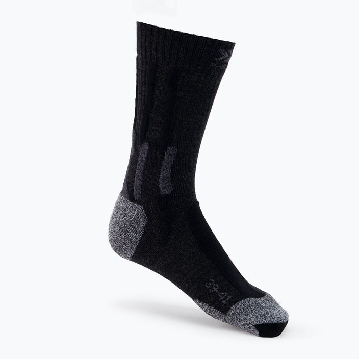 Мъжки чорапи за трекинг X-Socks Trek Silver black-grey TS07S19U-B010 2