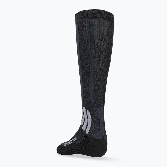 Чорапи за трекинг X-Socks Trek Expedition opal black/dolomite grey melange 2