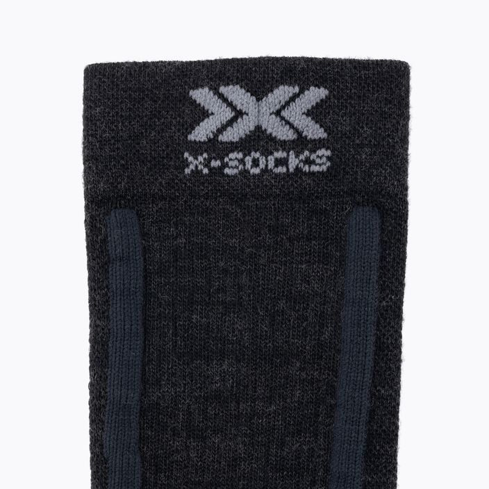 Чорапи за трекинг X-Socks Trek Expedition opal black/dolomite grey melange 4