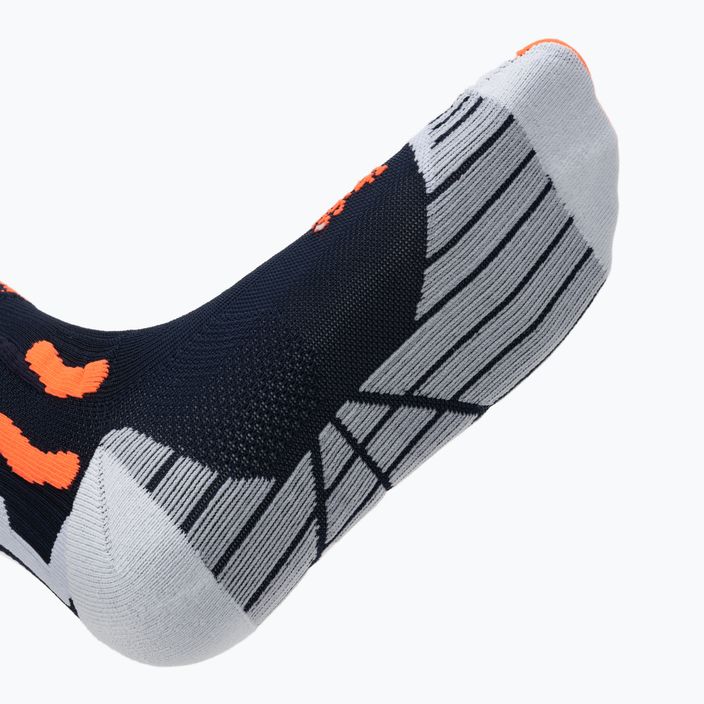 X-Socks Trek Чорапи за трекинг на открито, среднощно синьо/оранжево 4