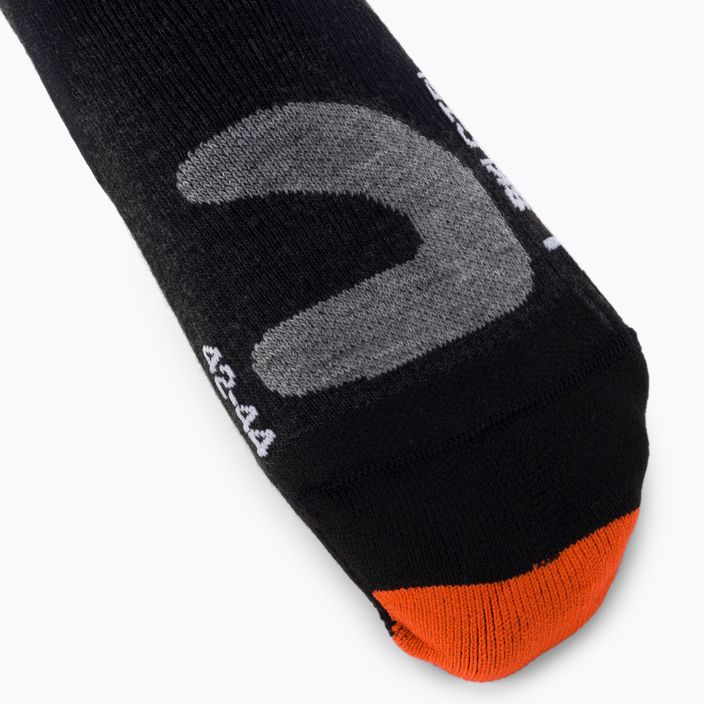X-Socks Ski Control 4.0 черно-сиви ски чорапи XSSSKCW19U 3