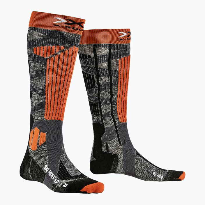 X-Socks Ski Rider 4.0 ски чорапи сиви XSSSKRW19U 5