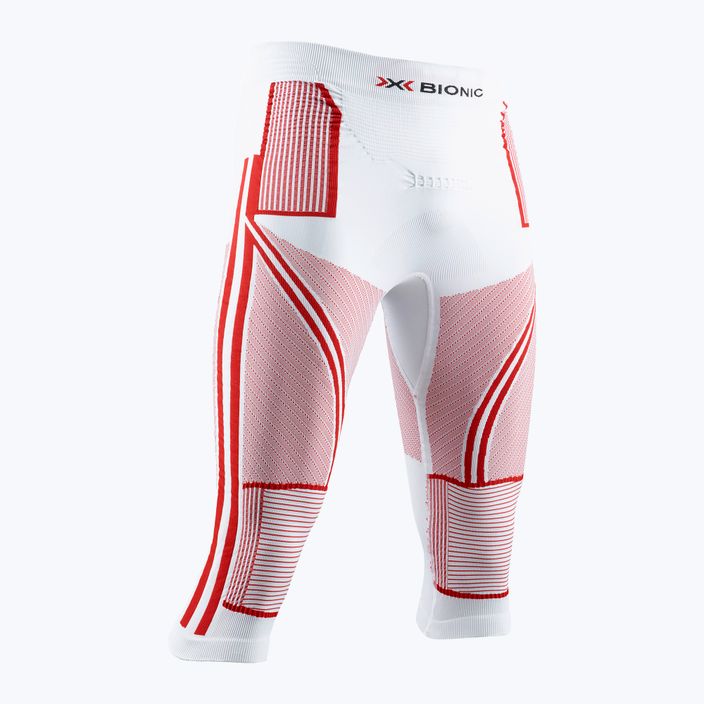 Мъжки термо панталони X-Bionic 3/4 Energy Accumulator 4.0 Patriot Austria в червено и бяло EAWP44W19M