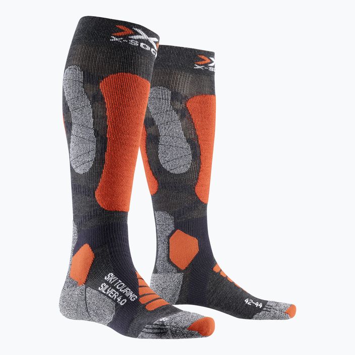 Чорапи за ски X-Socks Ski Touring Silver 4.0 grey XSWS47W19U 4